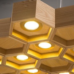 Pendant Lights Country Wood Bamboo