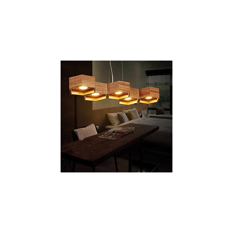 Pendant Lights Country Wood Bamboo
