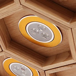 Pendant Lights Country Wood Bamboo