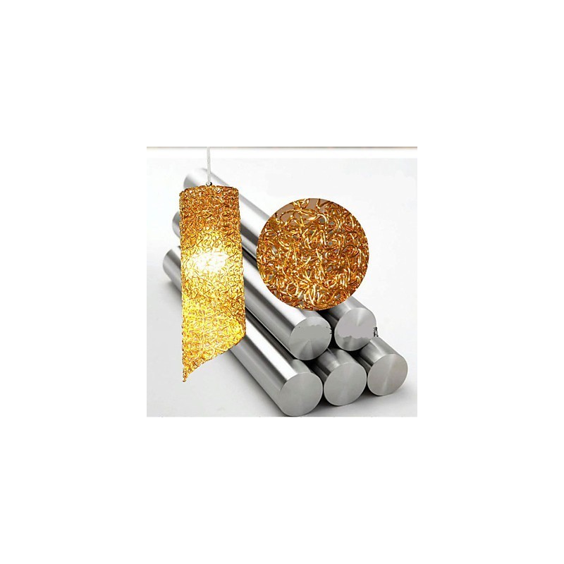 Head Cylindrical Round long Aluminum Cylinder Creative lamps