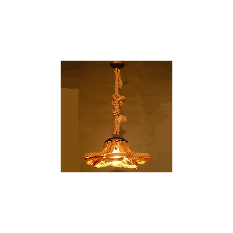 American Pastoralge Rope lamp Retro