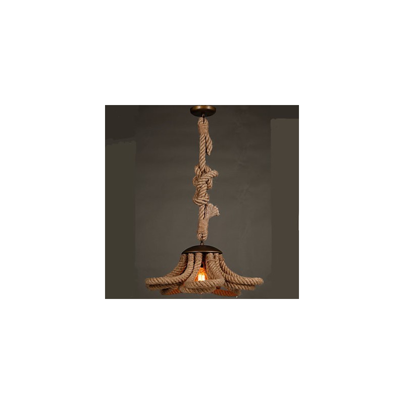 American Pastoralge Rope lamp Retro