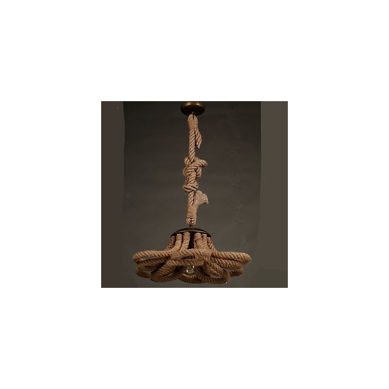American Pastoralge Rope lamp Retro