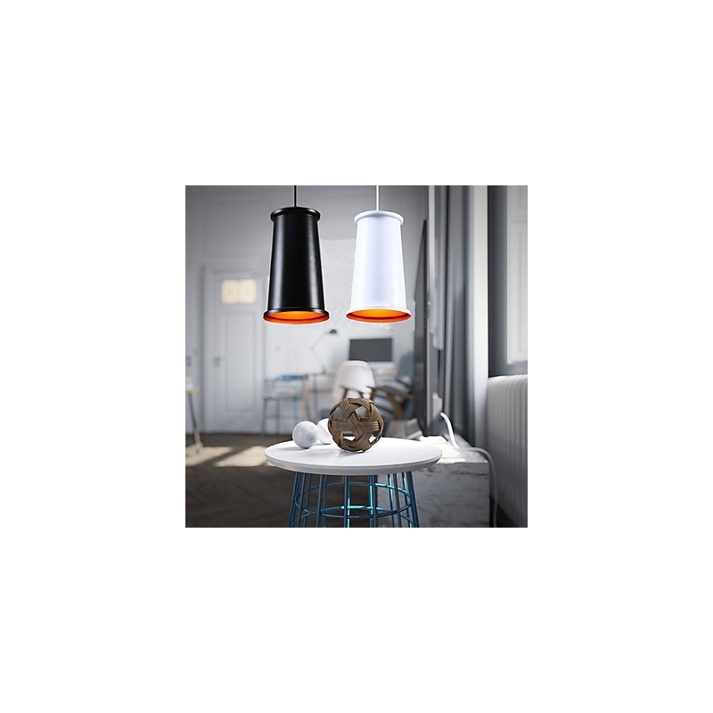 Classic Rustic Vintage Mini Style Painting Metal Pendant Light