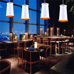 Classic Rustic Vintage Mini Style Painting Metal Pendant Light