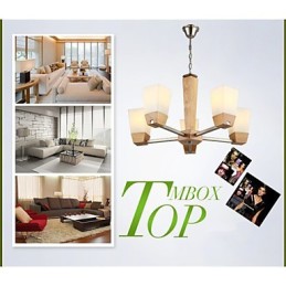 Pendant Lights Country Wood Bamboo