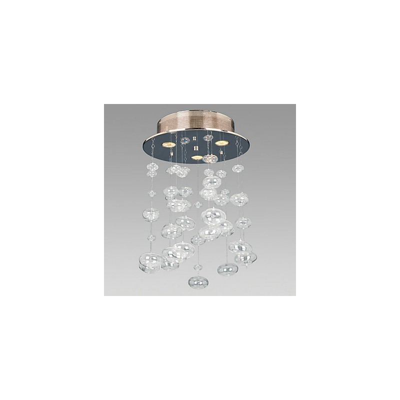 Semi Flush Mount with 3 Lights