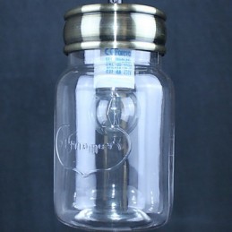 Country Electroplated Glass Pendant Light Garage