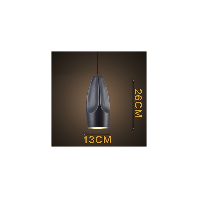 Vintage Retro Mini Style Painting Metal Pendant Light