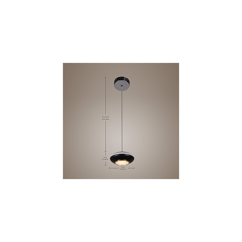 9W Modern Flying saucer Design High Quality Pendant Light Cafe