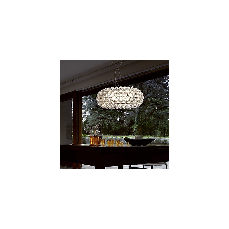Beaded Pendant Light with 1 Light