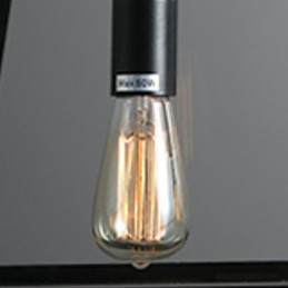 Rustic Lodge Mini Style Electroplated Metal Chandelier