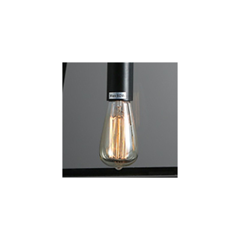 Rustic Lodge Mini Style Electroplated Metal Chandelier