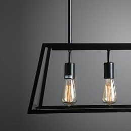 Rustic Lodge Mini Style Electroplated Metal Chandelier