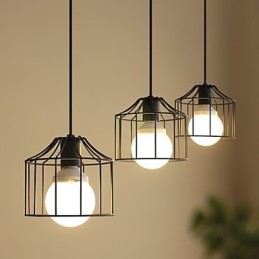 1 Lights Country Metal Pendant Light