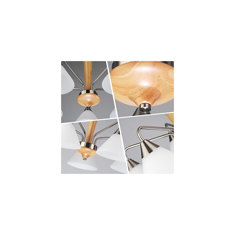 Pendant Lights Modern Contemporary Wood Bamboo