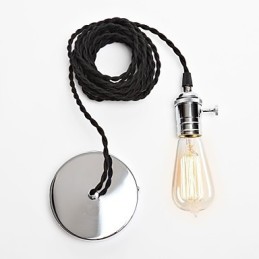 Traditional Classic Vintage Mini Style Metal Pendant Light
