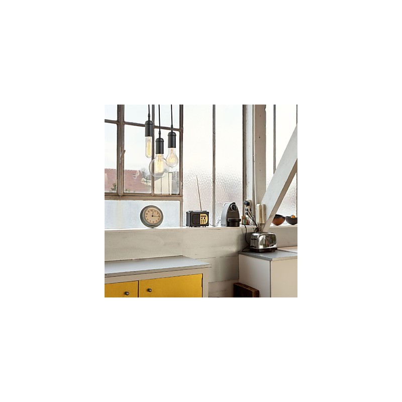 Vintage Mini Style Painting Metal Pendant Light Garage