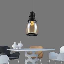 Retro Lighting Loft Lights Glass Pendant Light