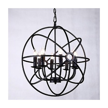 Mini Style Chandelier Pendant Light Modern Contemporary Traditional Classic Rustic Lodge Retro Lantern Country Globe