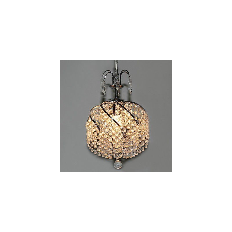 Stylish Crystal Pendant Light with 1 Light