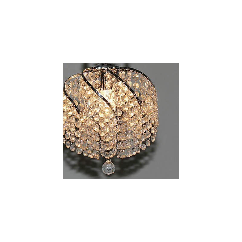 Stylish Crystal Pendant Light with 1 Light