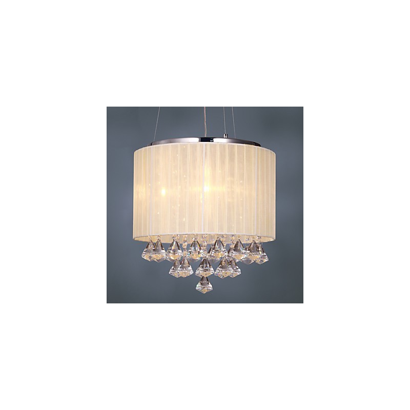 Elegant Crystal Pendant Light with 4 Lights