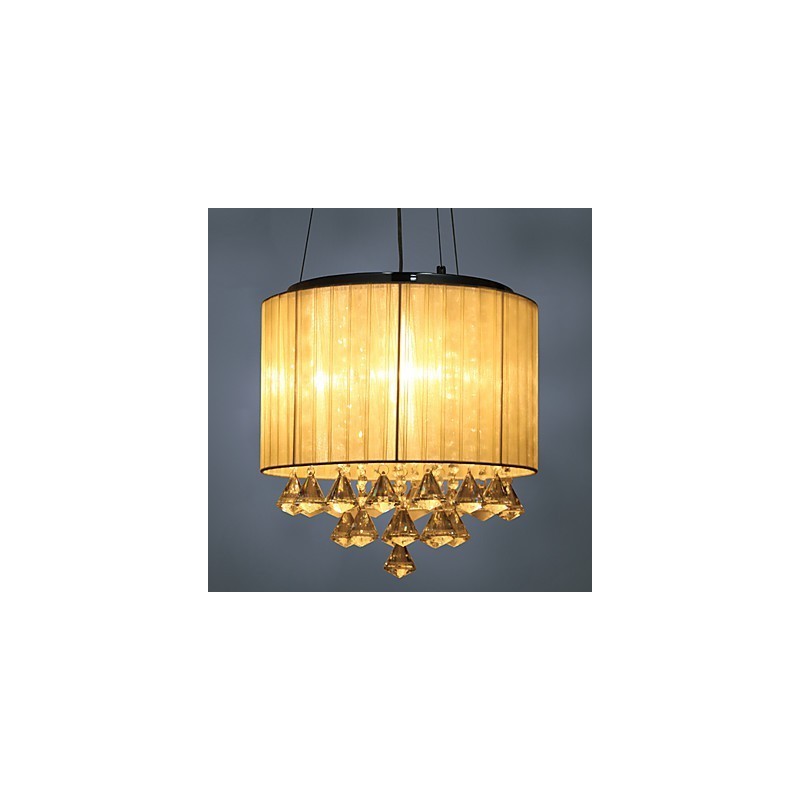 Elegant Crystal Pendant Light with 4 Lights