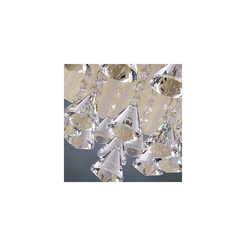 Elegant Crystal Pendant Light with 4 Lights