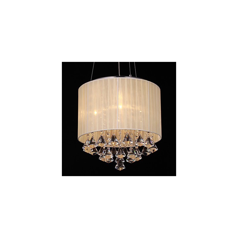 Elegant Crystal Pendant Light with 4 Lights