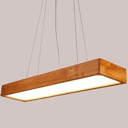 Simple High end Solid Wood Pendant