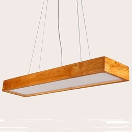 Simple High end Solid Wood Pendant