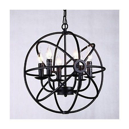 Mini Style Chandelier Pendant Light Modern Contemporary Traditional Classic Rustic Lodge Retro Lantern Country Globe