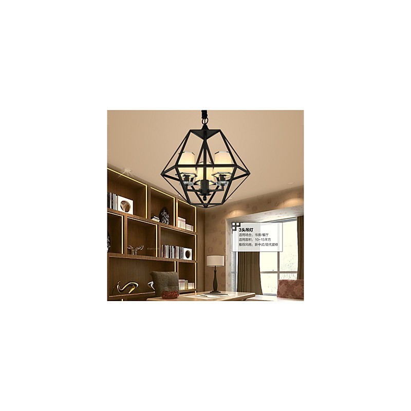 Pendant Lights 3 Lights Country Outdoors Metal