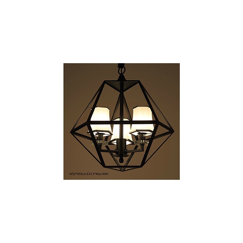 Pendant Lights 3 Lights Country Outdoors Metal