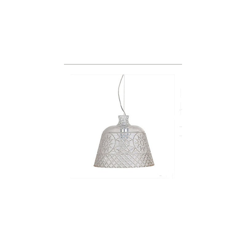 The Chandelier With Decorative Art Glass Carving Pendant