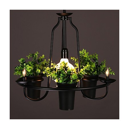 Modern Contemporary Decorative Design Pendant Light(Does Not Include Plants)