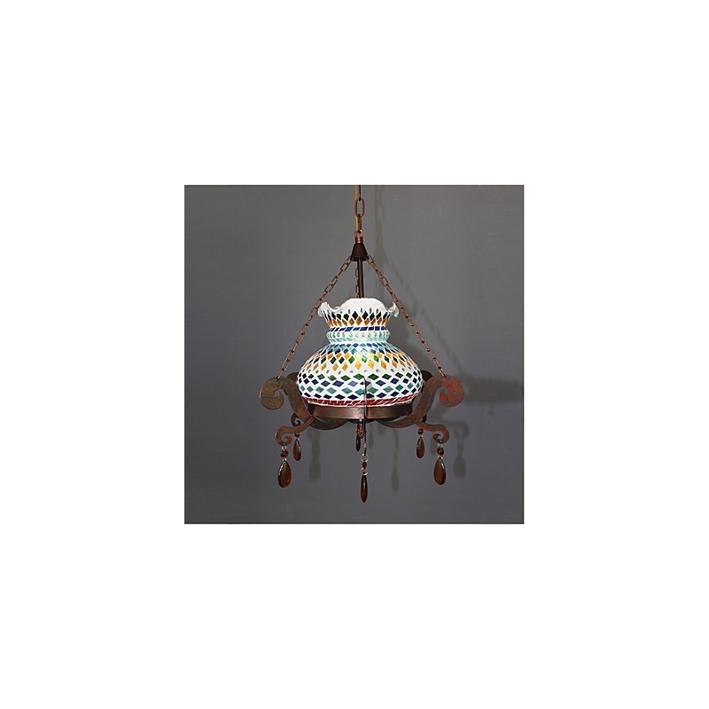 One Seat Pastoral Industrial Art Single Vintage Chandelier