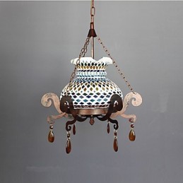 One Seat Pastoral Industrial Art Single Vintage Chandelier