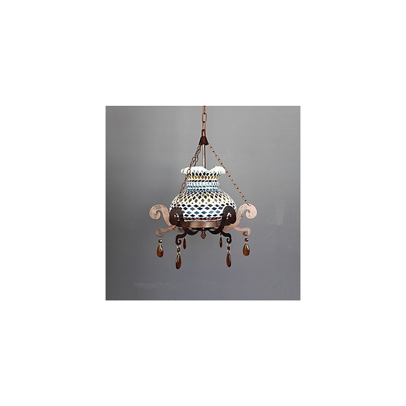 One Seat Pastoral Industrial Art Single Vintage Chandelier