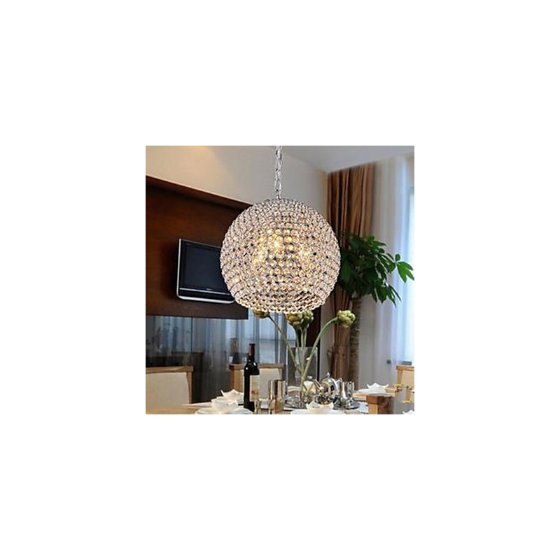 Contracted And Contemporary Creative Arts K9 Crystal Meals Chandelier