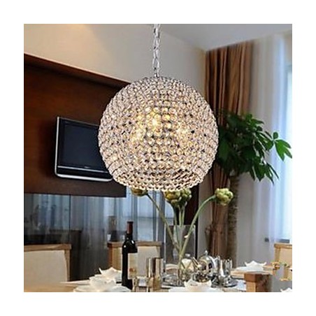 Contracted And Contemporary Creative Arts K9 Crystal Meals Chandelier