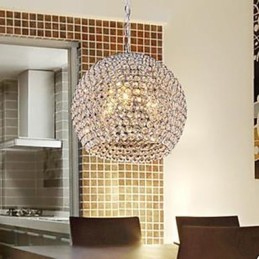 Contracted And Contemporary Creative Arts K9 Crystal Meals Chandelier