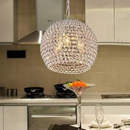 Contracted And Contemporary Creative Arts K9 Crystal Meals Chandelier
