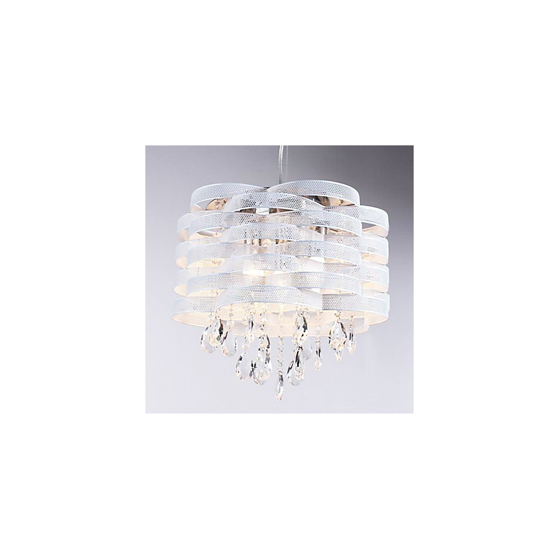Stylish Crystal Pendant Light with 3 Lights