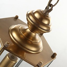 Pendant Lights Crystal Mini Style Traditional Classic Metal