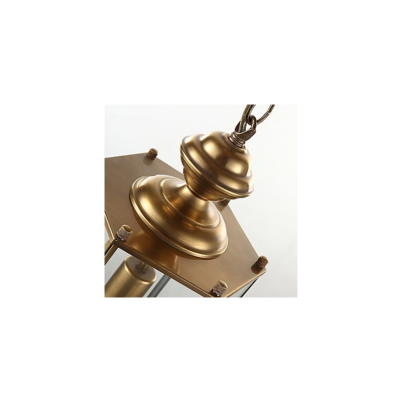 Pendant Lights Crystal Mini Style Traditional Classic Metal