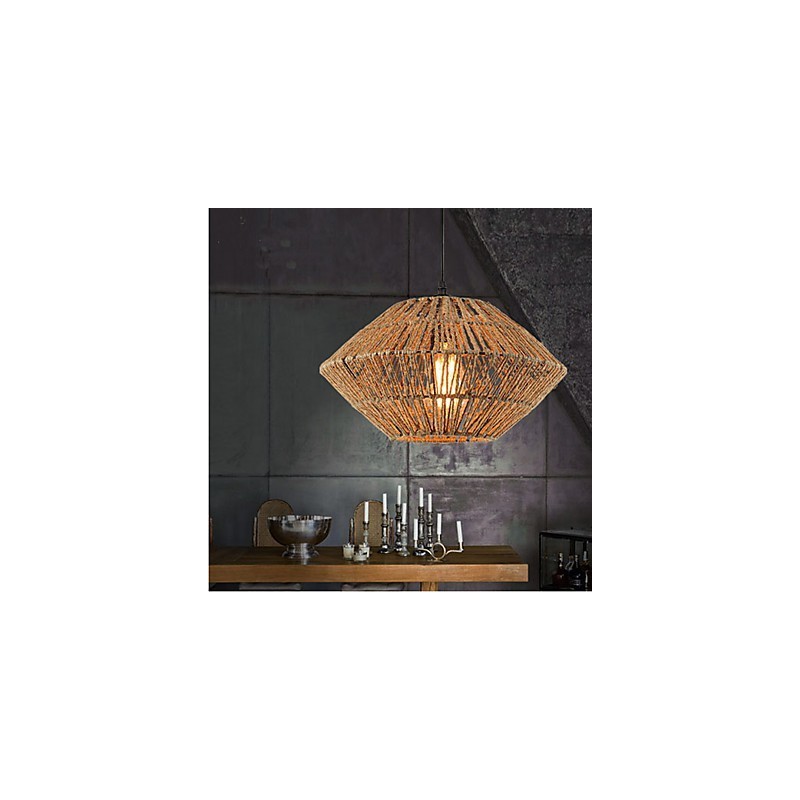 The Americange Hand Woven Rope Chandelier