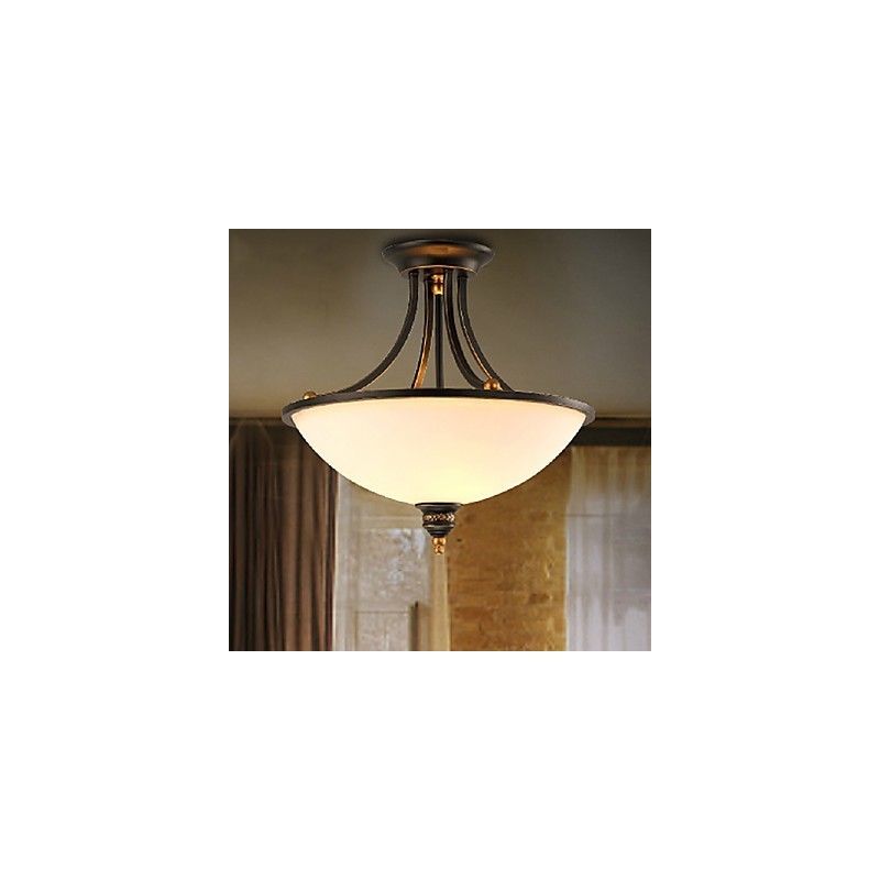 Modern Contemporary Mini Style Electroplated Metal Chandelier