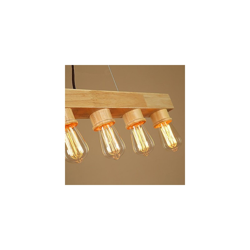 Pendant Lights Country Wood Bamboo